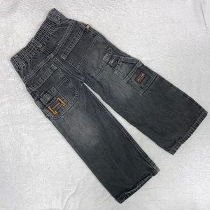 Paco jeans y2k Vintage Black Carpenter Wide Leg Skater Jeans Boys 4